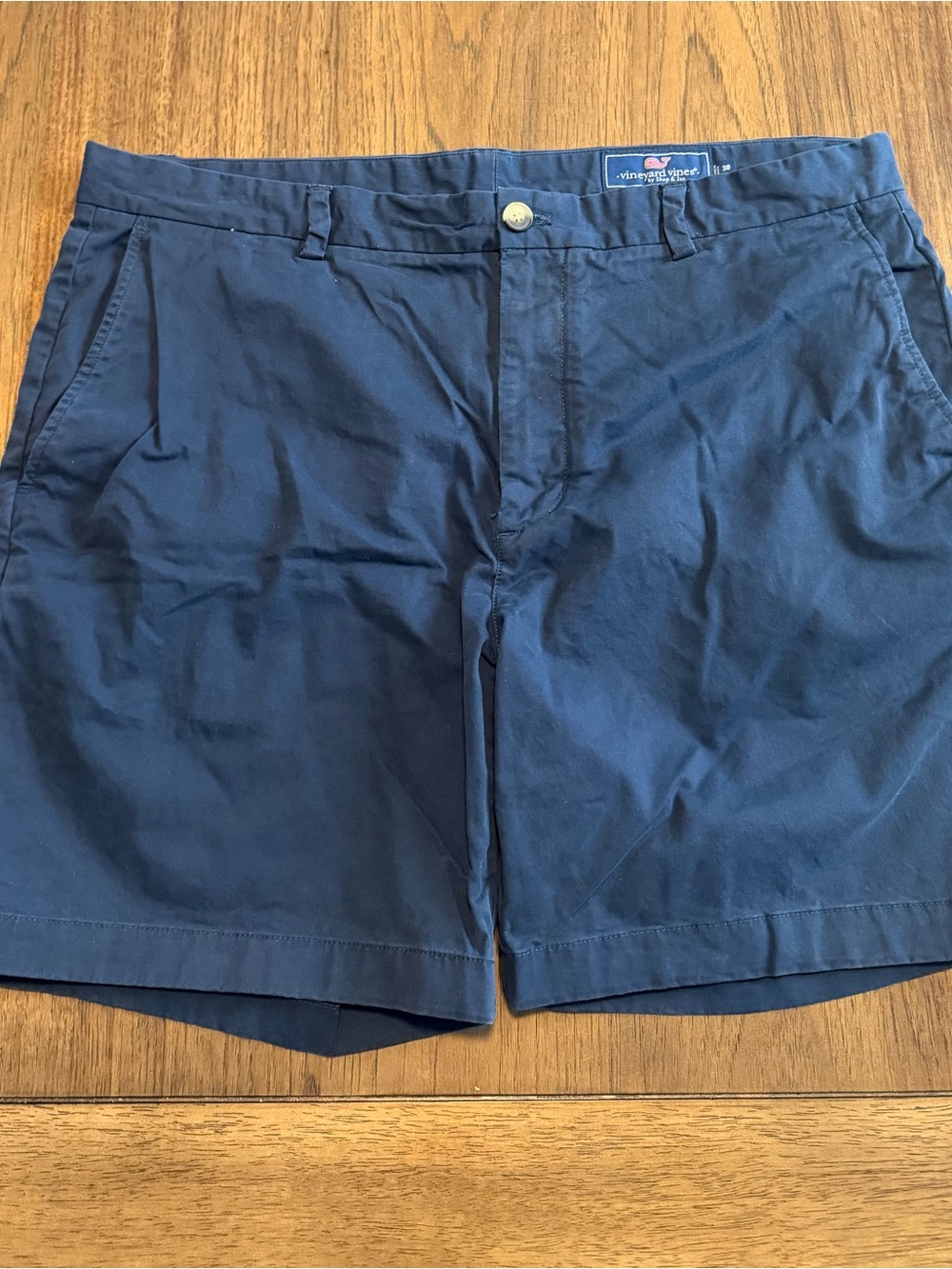 Vineyard Vines Navy Flat Front Men's Shorts